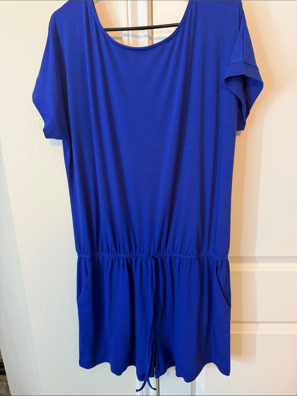 Amazon Women's Royal Blue Romper Shorts